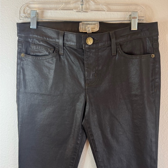 CURRENT/ELLIOT High-rise Coated Denim Pants - Picture 4 of 12
